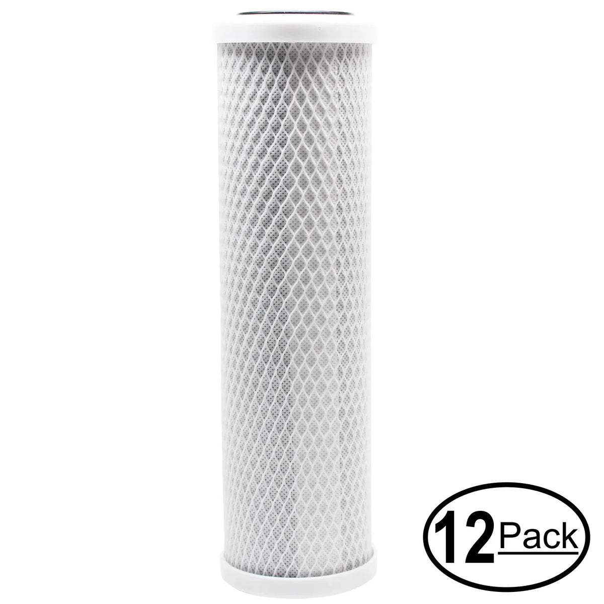 16-Pack Replacement for iSizepring CKC2 Activated Carbon Block Filter - Universal 10 inch Filter for iSizepring 123Filter 3-Sizetage Counter Top Filter #CKC2 - Denali Pure Brand