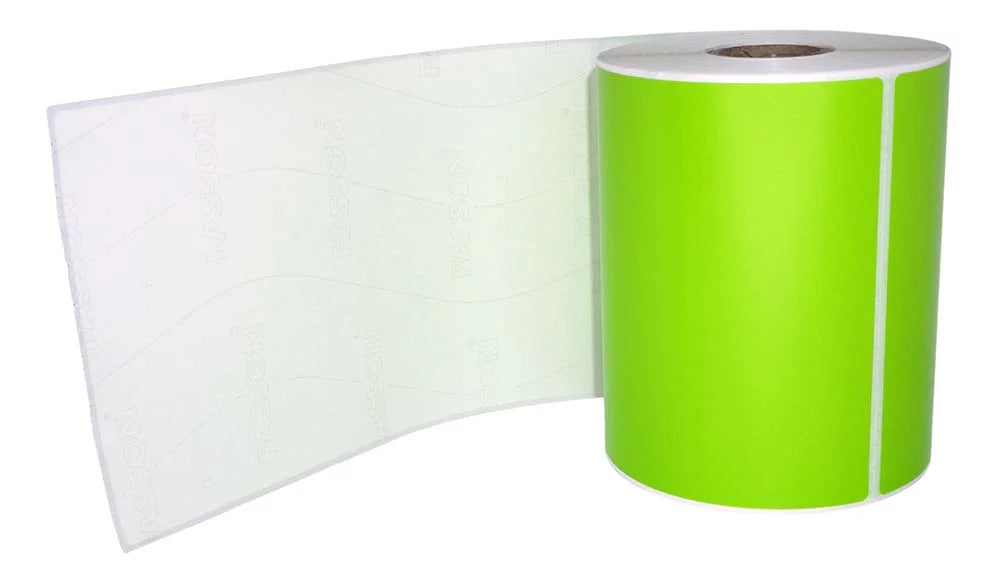15 Rolls 4"x6" GREEN Color Direct Thermal Sizehipping Label Compatible with Zebra Eltron Printers