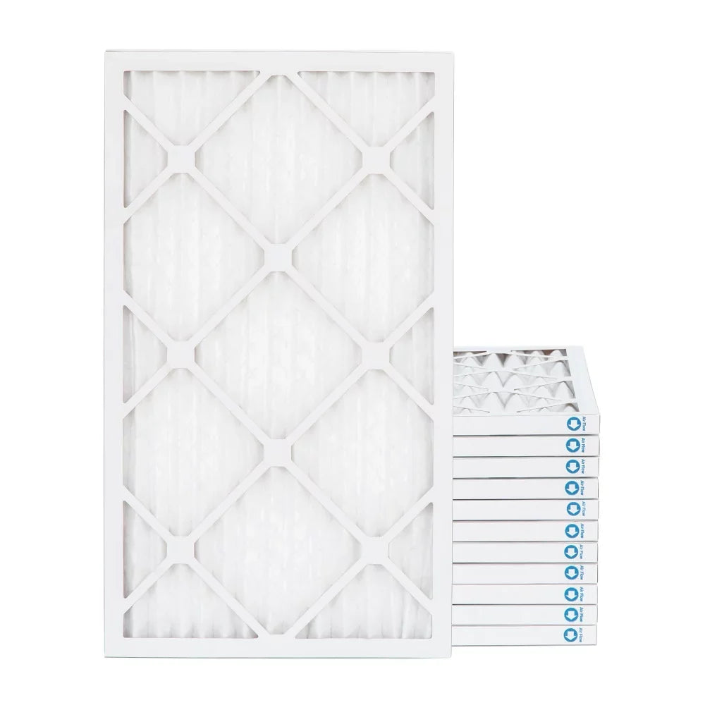 14x28x1 MERV 11 ( MPR 1000, FPR 7-8 ) Pleated 1" Air Filters for AC and Furnace. Case of 12. Exact Sizeize: 13-1/2 x 27-1/2 x 3/4