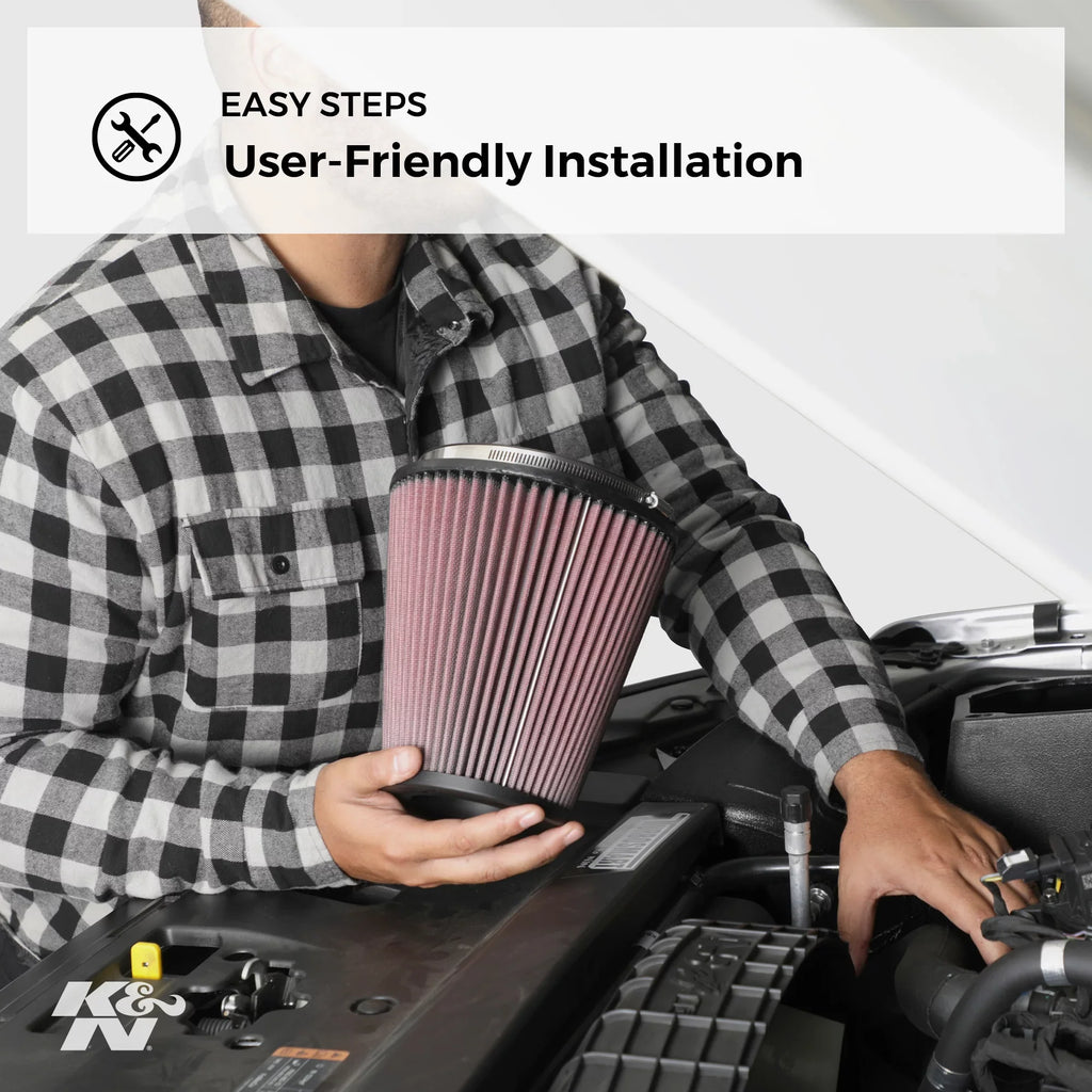 "K&N Engine Air Filter: High Performance, Premium, Washable, Industrial Replacement Filter, Heavy Duty: E-3505"